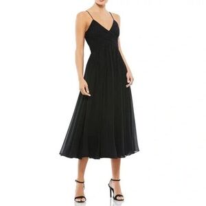 Mac Duggal 70099 Black Dress Large L NWOT